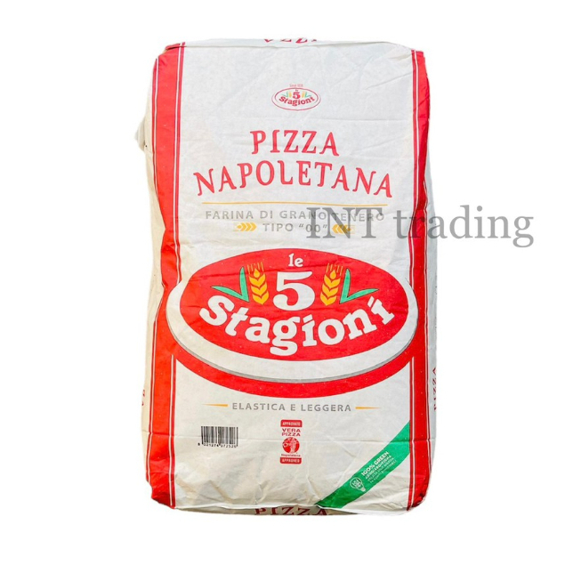 แป้งพิซซ่า Le5 Stagioni  NAPOLETANA Pizza Flour Tipo"00" 25Kg.