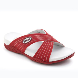 SCHOLL Duraflex Cross Comfort Sandals รองเท้าแตะ ผู้หญิง สกอล์ แท้