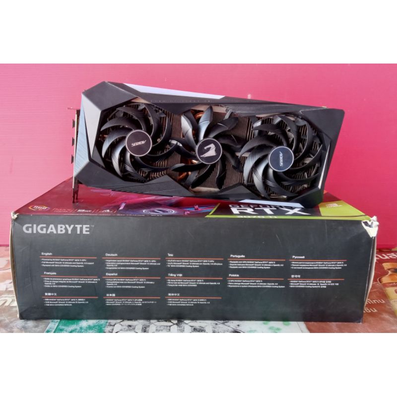 RTX 3070TI Aorus Master มือสอง