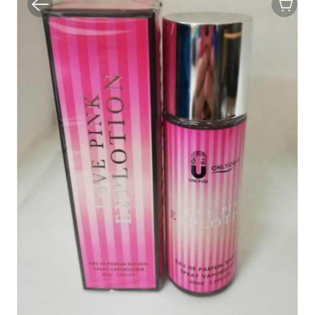 Only you น้ำหอม เทียบแบรนด์ (ขวดแก้ว) 30 ml กลิ่น Pink Victoria Secret