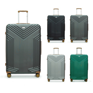 HQ LUGGAGE กระเป๋าเดินทาง ABS ระบบล็อค TSA 4 ล้อคู่ 360 ํ รุ่น 8885