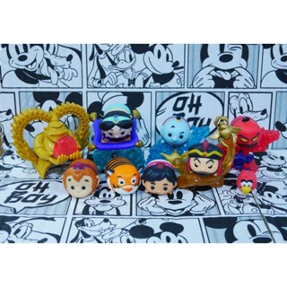 ขาย Tsum Tsum Mystery Pack series Aladdin Jasmin Genie Jafal ตั้งโชว์ สภาพดี ของแท้ Disney อลาดิน อะลาดิน ตะเกียงวิเศษ