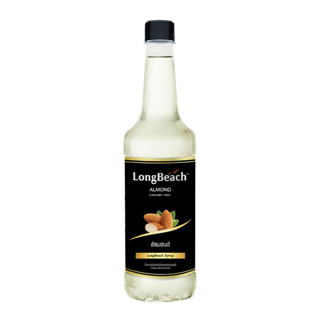 LongBeach Almond Syrup ลองบีชไซรัปอัลมอนด์ 740 ML.