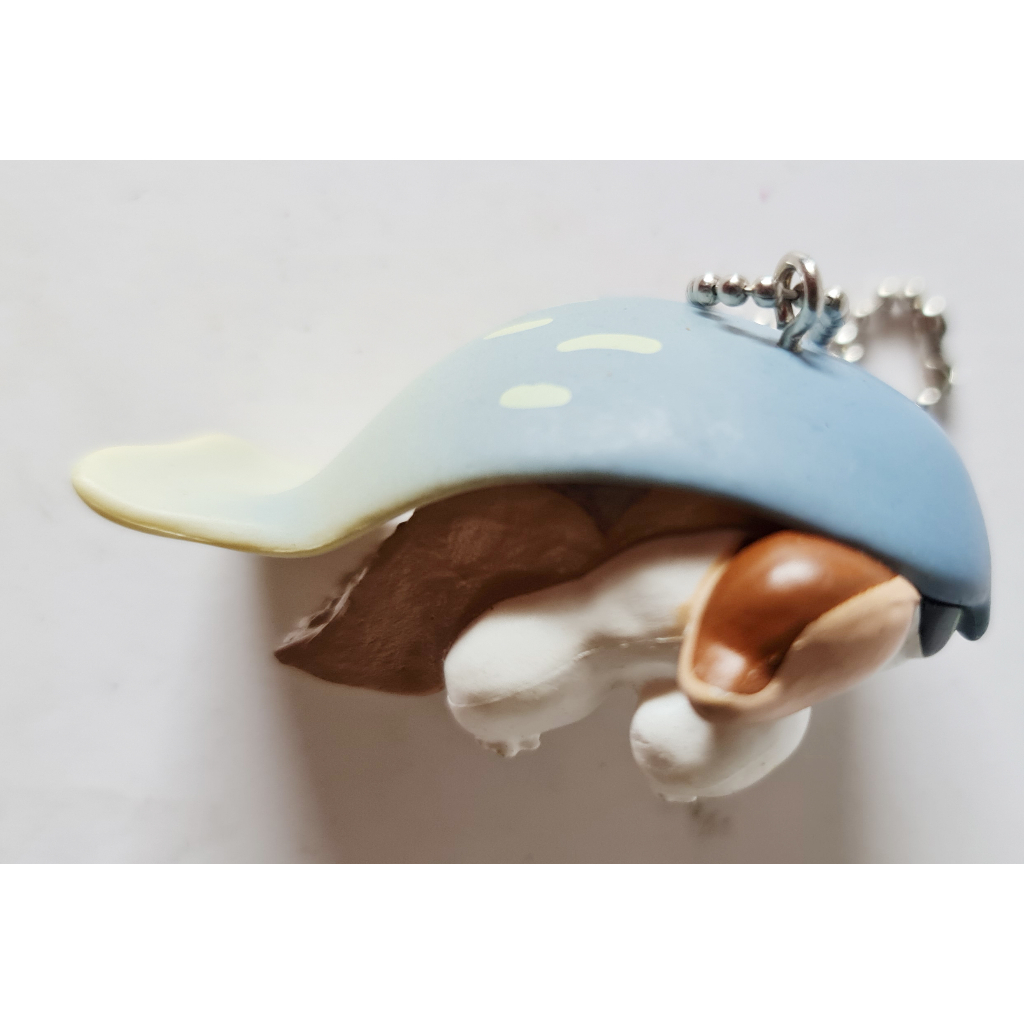 Sushi Dragon Mascot Gashapon Keychain by QUALIA X Kazunar Mini Model Japan