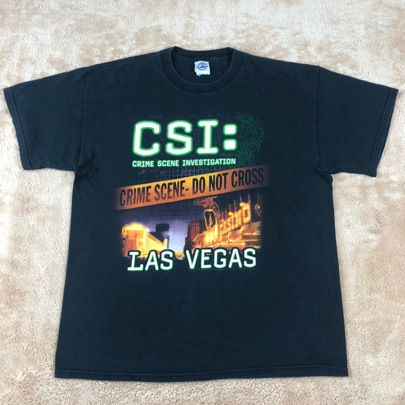 เสื้อวินเทจหนัง CSI : Las Vegas 2003