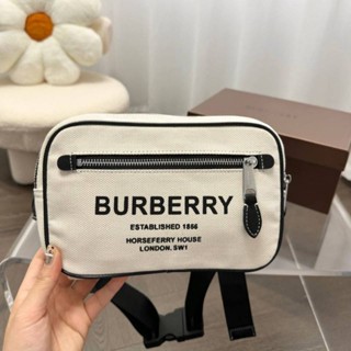 BURBERRY CANVAS BELT BAG