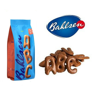 Bahlsen ABC Biscuits บาวเซ่น เอบีซี บิสกิตรูปตัวอักษรเคลือบคาราเมลรสโกโก้ 100 กรัม