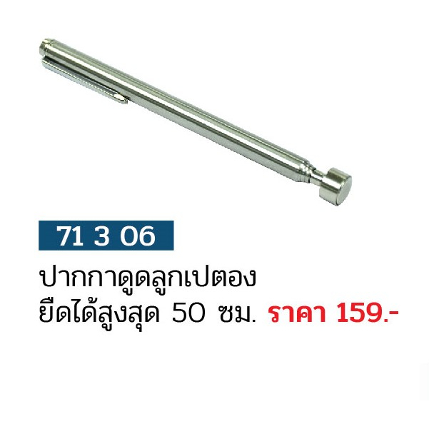 ขายส่งแพ็ค 10 ด้าม ปากกาดูดลูกเปตอง ยืดได้สูงสุด 50 ซ.ม. FBT 71306 ขายส่ง