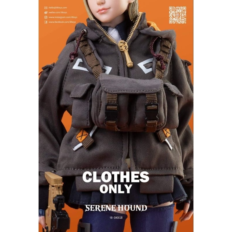 i8TOYS 1/6 Serene Hound Troop Loose parts-Combat Jacket