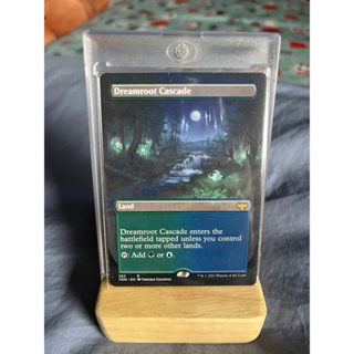 การ์ด MTG Dreamroot cascade Land Magic the gathering EDH Rare รุ่น VOW สภาพ Nm