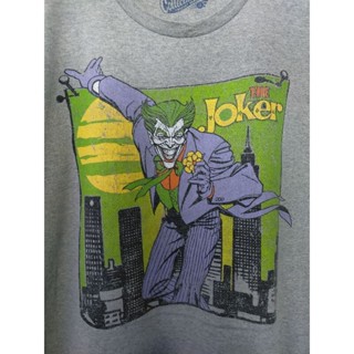 เสื้อยืด มือสอง ลายการ์ตูน DC ลาย Jocker อก 52 ยาว 29