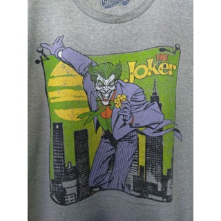 เสื้อยืด มือสอง ลายการ์ตูน DC ลาย Jocker อก 52 ยาว 29