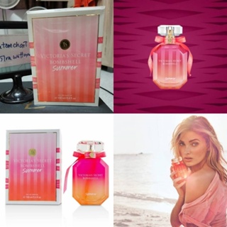 พร้อมส่ง  กล่องซีล VICTORIAS SECRET  bombshell summer  eau de parfum 100 ml