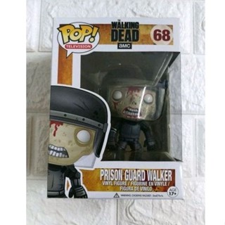 Funko Pop Walking Dead Prison Guard Walker 68 RARE หายาก พร้อมส่ง The Walking Dead Zombie Figure TWD ฟิกเกอร์ ซอมบี้