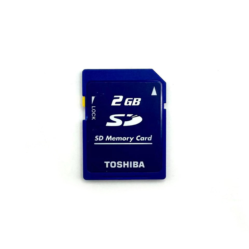 พร้อมส่ง เมมโมรี่การ์ด Toshiba SD Card Memory Card 2GB มือสอง