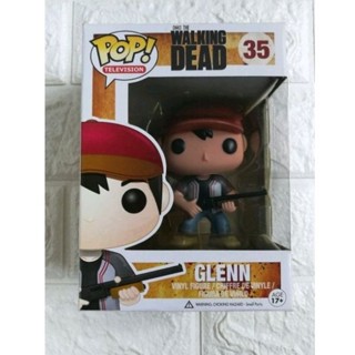 Funko Pop Walking Dead Glenn 35 RARE หายาก พร้อมส่ง The Walking Dead Figure Glenn Rhees Glenn Rhee TWD ฟิกเกอร์ Maggie