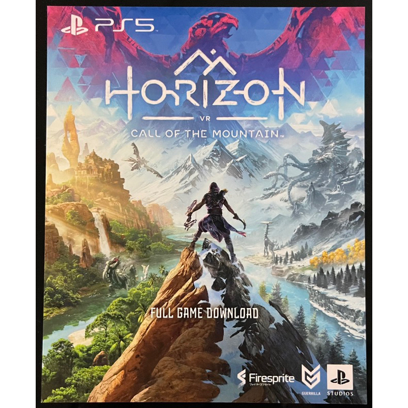 PlayStation 5 (CODE) (Z3/มือ1) HORIZON CALL OF THE MOUNTAIN PSVR2 PS5