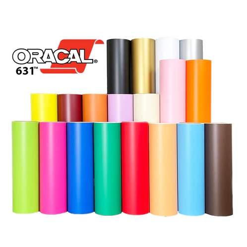 ASสติ๊กเกอร์ ORACAL651 เยอรมัน 126 x 50 สี ขาว ดำ แดง เทาเข้ม เทาซีเมน เขียว เหลือง น้ำเงิน ส้ม ม่วง