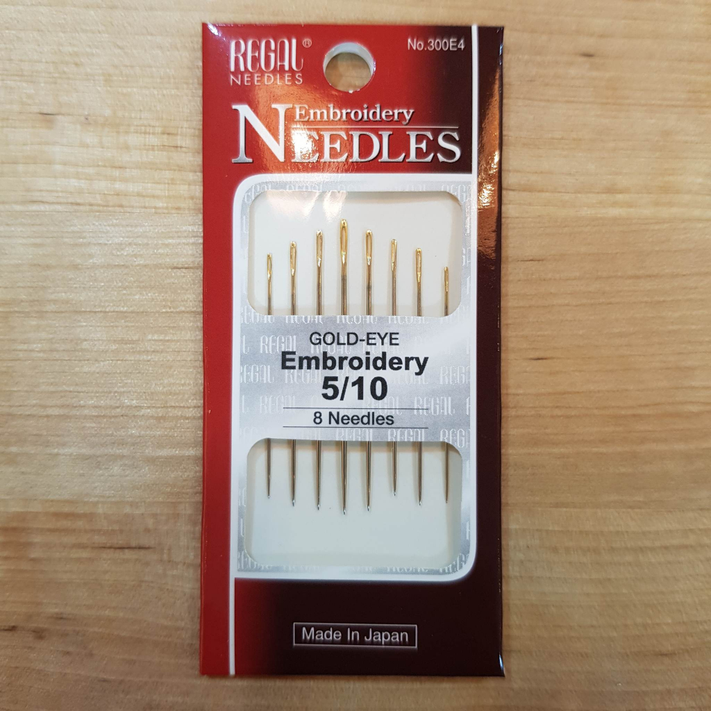 เข็มปัก made in japan REGAL Embroidery Needle ของแท้ นำเข้าจากญี่ปุ่น