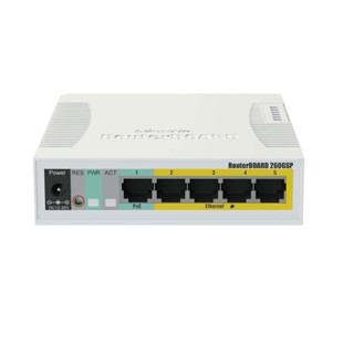 Mikrotik RB260GSP Smart Switch 5 Port Gigabit(By Shopee  SuperTphone1234)