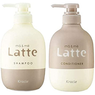 Kracie Ma &amp; Me Latte Shampoo &amp; Conditioner 490ml มา &amp; มี ลาเต้ แชมพู และ ครีมนวดผม