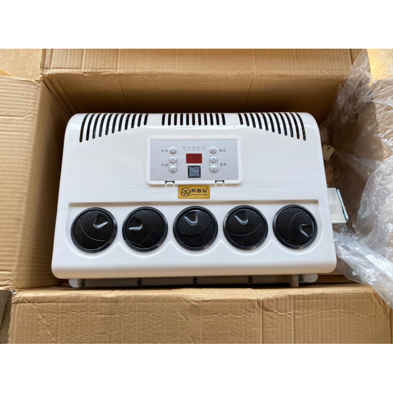 แอร์dc 12V รุ่นใหม่ล่าสุด9000BTU ติดตั้งง่ายมาก เหมาะกับรถแบคโฮ รถบรรทุก รถไถ ชุดอุปกรณ์ครบ - รูปที่ 2