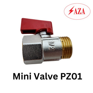 นิบอลวาล์ว Mini Valve ผ/ม ยี่ห้อ SAZA รุ่น PZ01