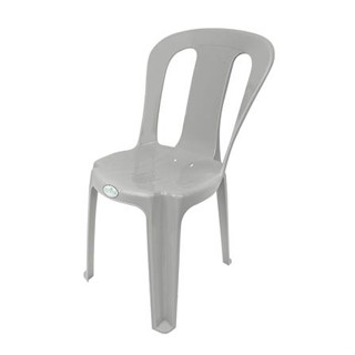 โต๊ะ เก้าอี้ เก้าอี้พลาสติก SPRING NORMA CHAIR สีเทา เฟอร์นิเจอร์นอกบ้าน สวน อุปกรณ์ตกแต่ง PLASTIC CHAIR SPRING GRAY