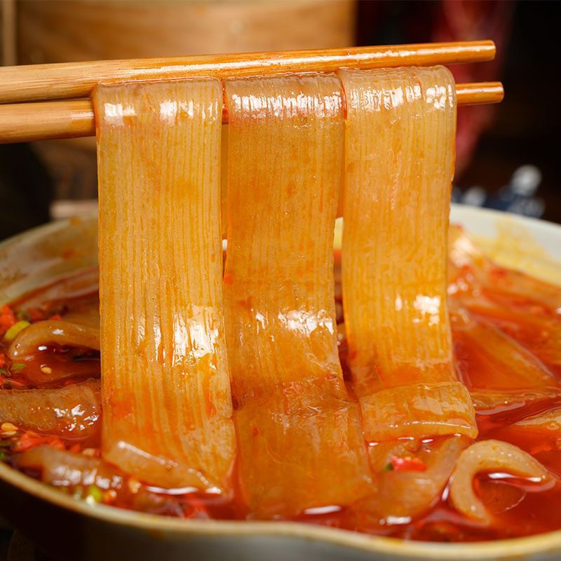 chainatown.th 紅署寬粉พร้อมส่งส้นหม่าล่า หม่าล่า เส้นมันเทศ เส้นใส เหนียว หนึบ 400 กรัม ราคา ถูกที่สุด ดีลบีเคเค แกลเลอรีภาพที่ 6