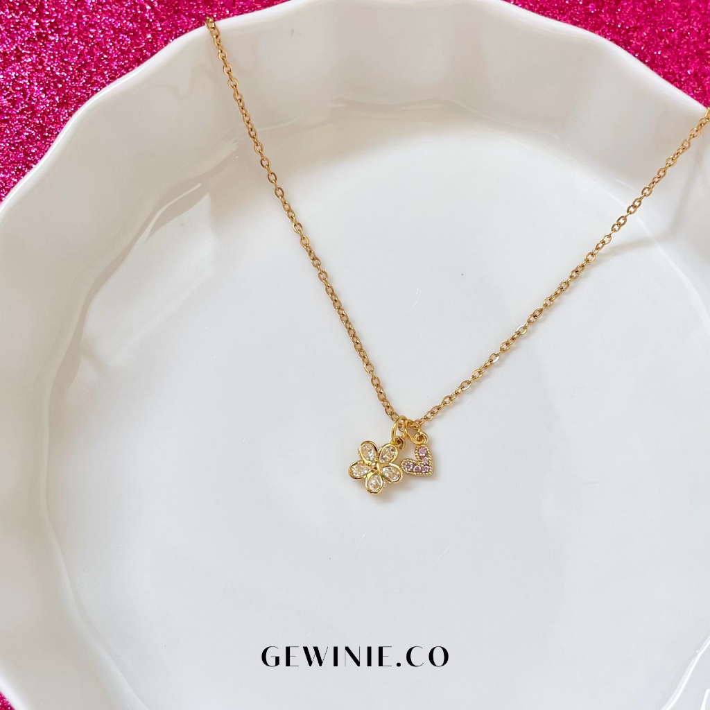 Gewinie.co – Mixed Daisy Necklace สร้อยคอ จี้ดอกไม้ ราคา ถูกที่สุด ดีลบีเคเค แกลเลอรีภาพที่ 7