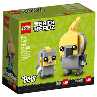 LEGO® BrickHeadz 40481 Cockatiel : เลโก้ของใหม่ ของแท้ 💯% พร้อมส่ง