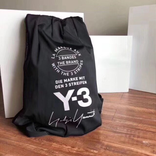 Y3 ADIDAS YOHJI YAMAMOTO BACKPACK IN BLACK กระเป๋าเป้สะพายหลัง แบรนด์โยจิ ยามาโมโตะ วายสาม