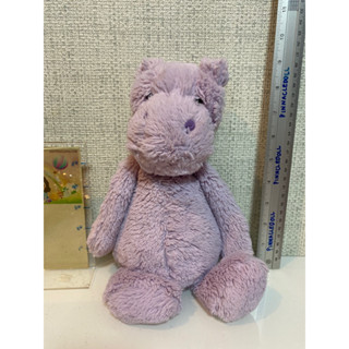 Jellycat Hippo สภาพ94% น่ารักค่ะ ป้ายจาง1แท๊กค่ะ