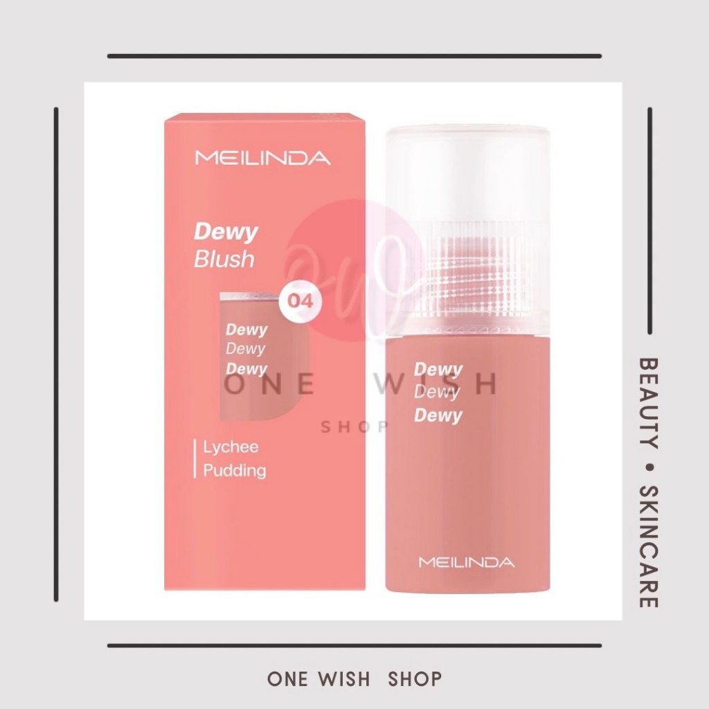 (MC5092) เมลินดา ดิวอี้ บลัช Meilinda Dewy Blush