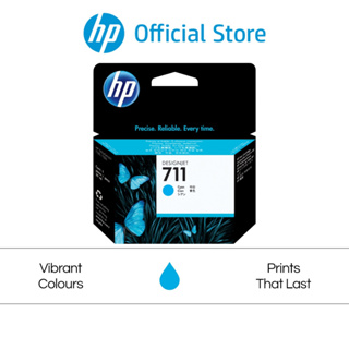 ตลับหมึกแท้ HP 711 29 ml Cyan / Magenta / Yellow / 711B 80 ml Black DesignJet Ink Cartridge