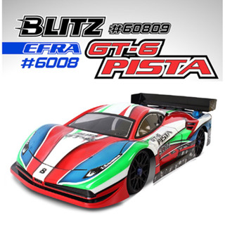 Blitz #60809 GT6 Pista 1/8th On-Road GT Body-Shell