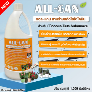 ปุ๋ยน้ำไม้ดอกและไม้ประดับ1000ML.ดอกดกขั้วเหนียวน้ำหนักดีALL GANสาหร่ายสกัดไซโตไคนินฮอร์โมนทำงานอย่างมีประสิทธิภาพ