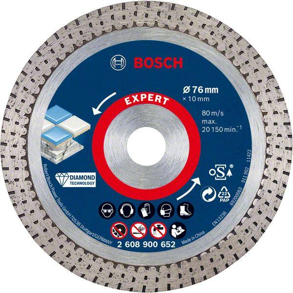 ใบเพชรตัดกระเบื้อง 3" BOSCH 2608900652 Expert HardCeramic รูปที่ 2