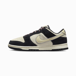 ของแท้ 100% Nike Dunk Low“Black Suede”