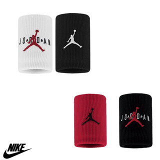 Nike Collection ไนกี้ ผ้ารัดข้อมือ สายรัดข้อมือ สำหรับออกกำลังกาย Jordan Wristbands 2PK J.100.7579.636.OS / J.100.7579.068 (690)