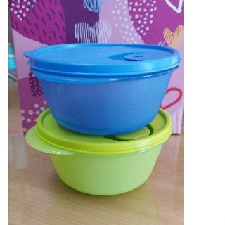 Tupperware กล่องข้าวไมโครเวฟกลม ความจุ800มล. (1ใบ) ฝาปิดแน่น กันน้ำหกซึม