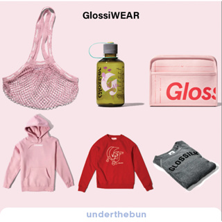 glossier -  Glossiwear Bag/Water Bottle/Sweater [พร้อมส่ง]