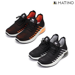 MATINO Wise Vecco Men Sneaker DSM 9501 WHITE/ORANGE