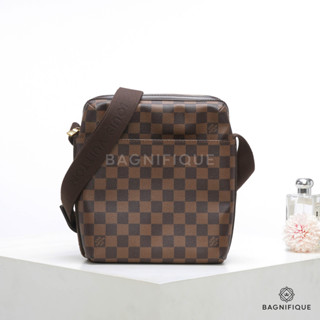 LOUIS VUITTON TROTTEUR BEAUBOURG PM EBENE DAMIER CANVAS GHW