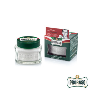 (400500) Proraso Pre-Shave Cream Refreshing 100ML / โปรราโซ พรีเชฟ ครีม รีเฟรชชิ่ง 100 มล.