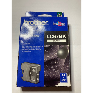 ตลับหมึก Brother แท้ สีดำ LC67BK ของใหม่ ส่งไว