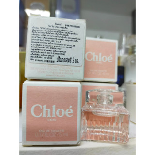 ของแท้ 100 % กล่อง 5ml LEAU Chloe L EAU  EDT แบบ แต้ม Eau de Toilette น้ำหอม ความเป็นตัวของตัวเองผ่านสัมผัสกลิ่นหอม