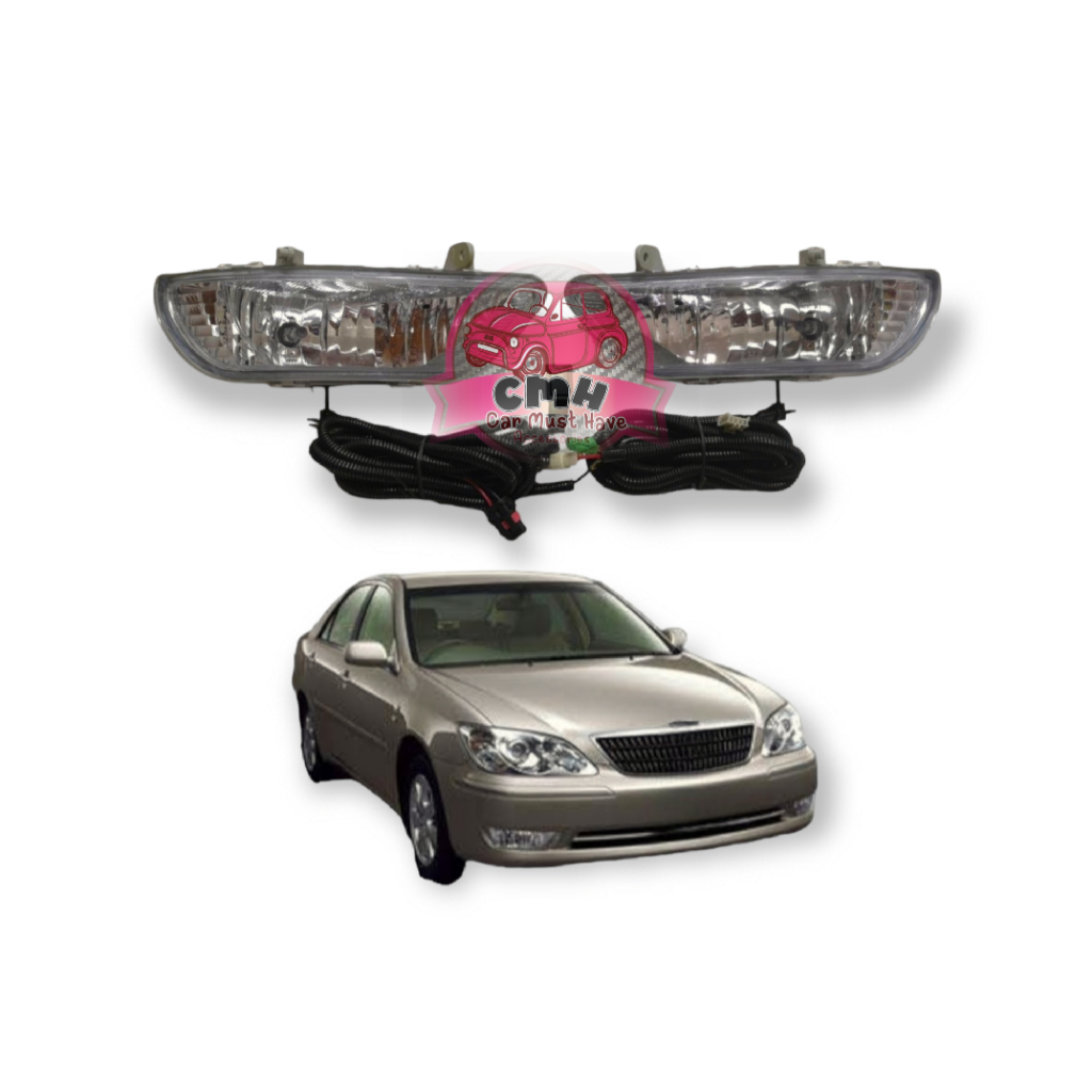 ไฟตัดหมอก แสงขาว TOYOTA CAMRY โตโยต้า แคมรี่ ปี 2004 2005 2006