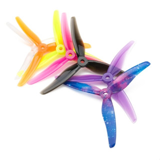 [ใบพัดโดรน 5นิ้ว] Gemfan 51433 Hurricane Durable 3 Blade (5.1x4.33x3) 5Inch Prop 1ชุด 4ใบ สุ่มสี