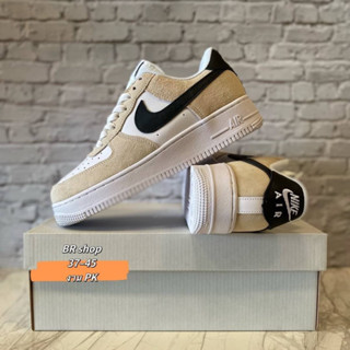 Nike Air Force 1 Low (size37-45) White Cream Black